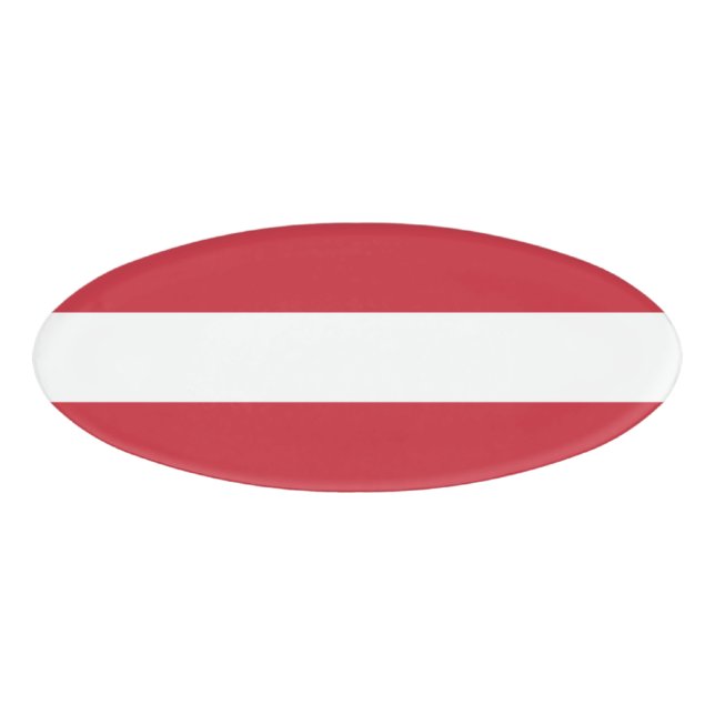 Austria flag name tag (Front)