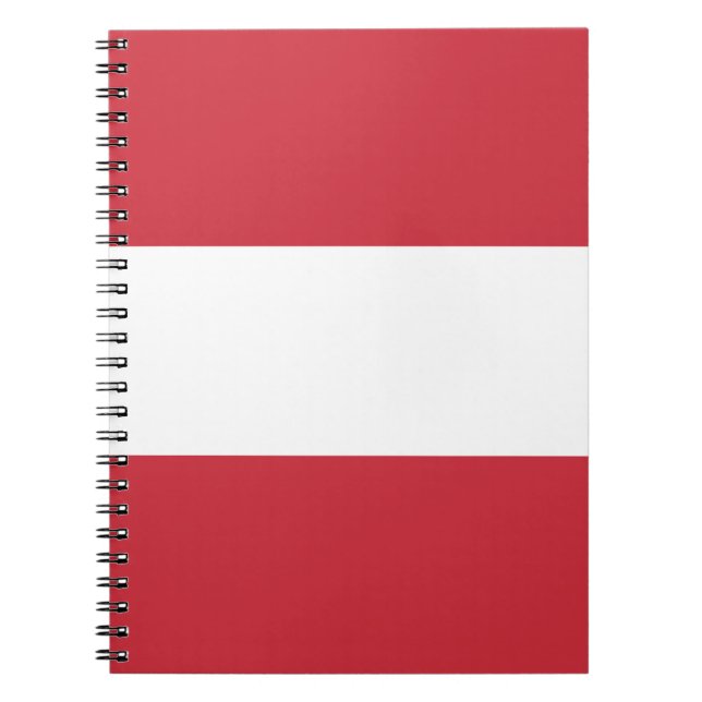 Austria flag notebook (Front)
