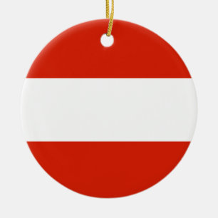 Austria Flag Ornament