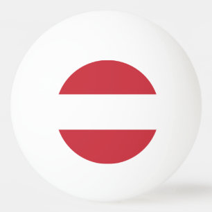 Austria flag ping pong ball