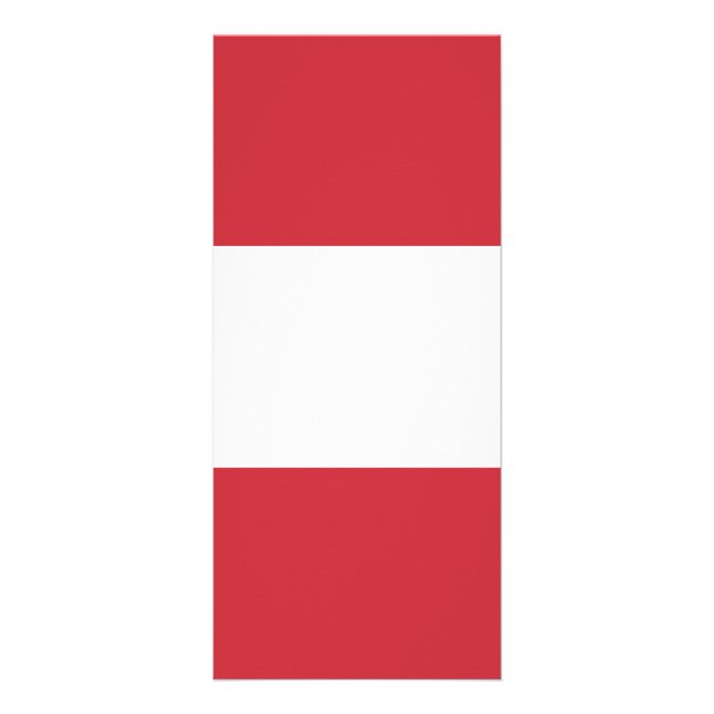 Austria flag rack card (Front)