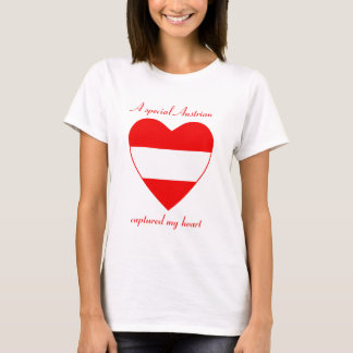 Austria Flag Sweetheart T-Shirt