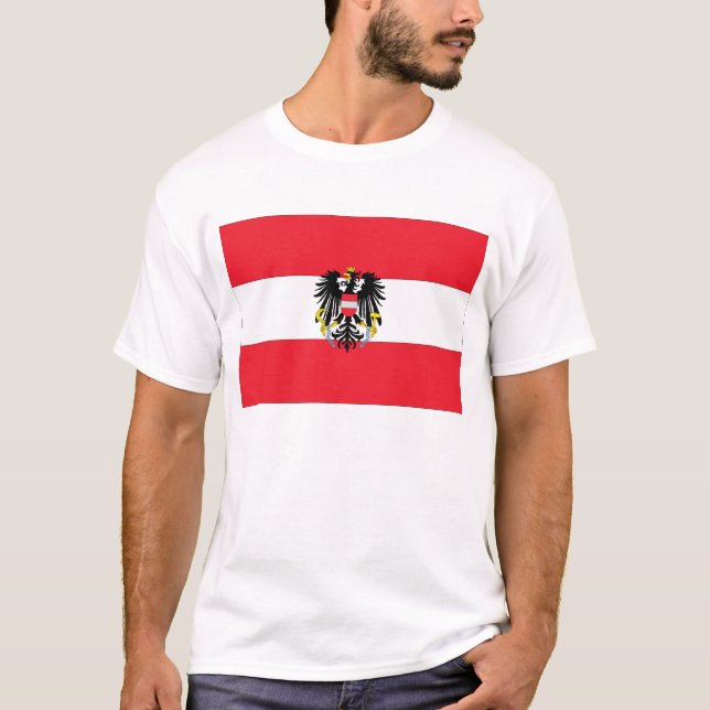 Austria Flag T-Shirt (Front)