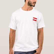 Austria Flag T-Shirt, Patriotic T-Shirts,