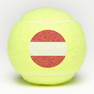Austria flag tennis balls