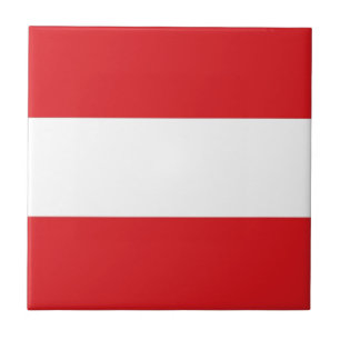 Austria Flag Tile