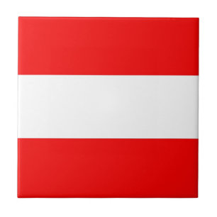 Austria Flag Tile