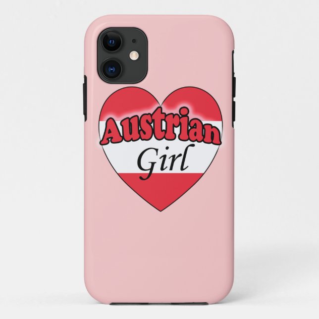 Austria Girl Case-Mate iPhone Case (Back)