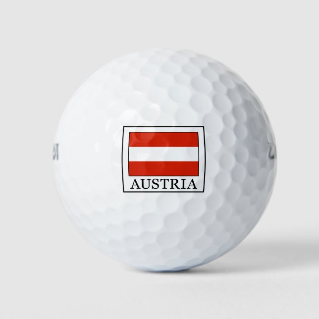 Austria Golf Balls (Front)
