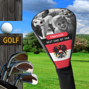 Austria Golf, Best Dad, Austrian Flag, Photo Golf Head Cover