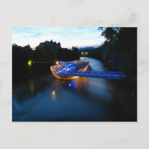 Austria -  Graz - Murinsel Postcard