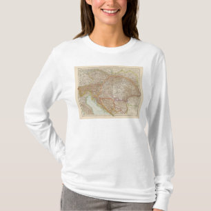 Austria Hungarian Empire Map T-Shirt