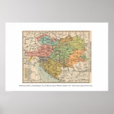 Culinary Map of Europe According to France Poster | Zazzle