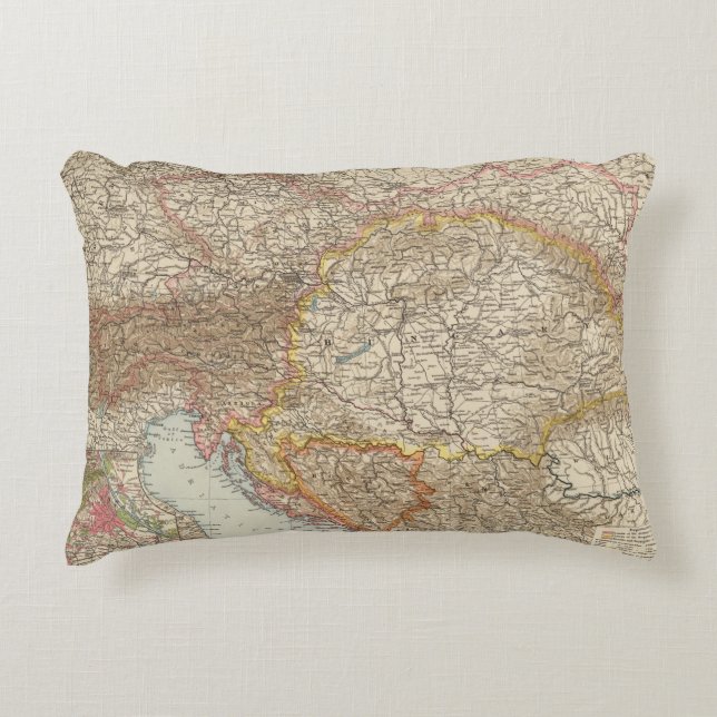 Austria Hungary 2 Accent Pillow (Front)