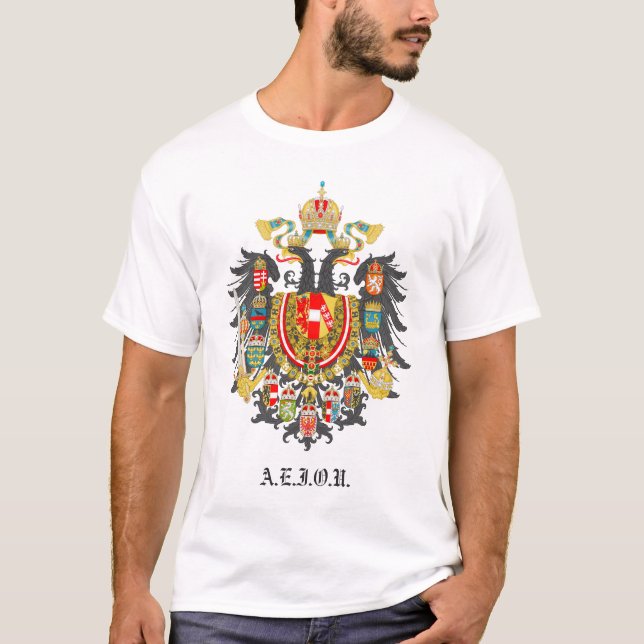 Austria Hungary Empire Coat Of Arms T-Shirt (Front)