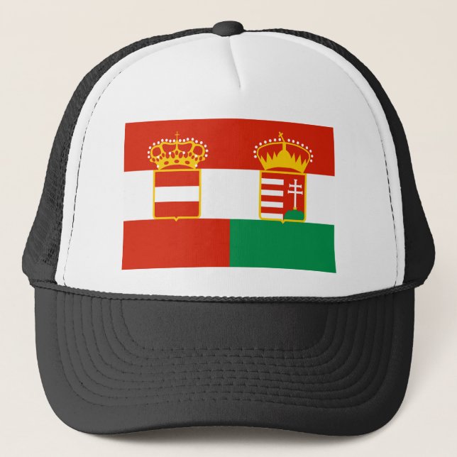 Austria Hungary Flag (1869-1918) Trucker Hat (Front)