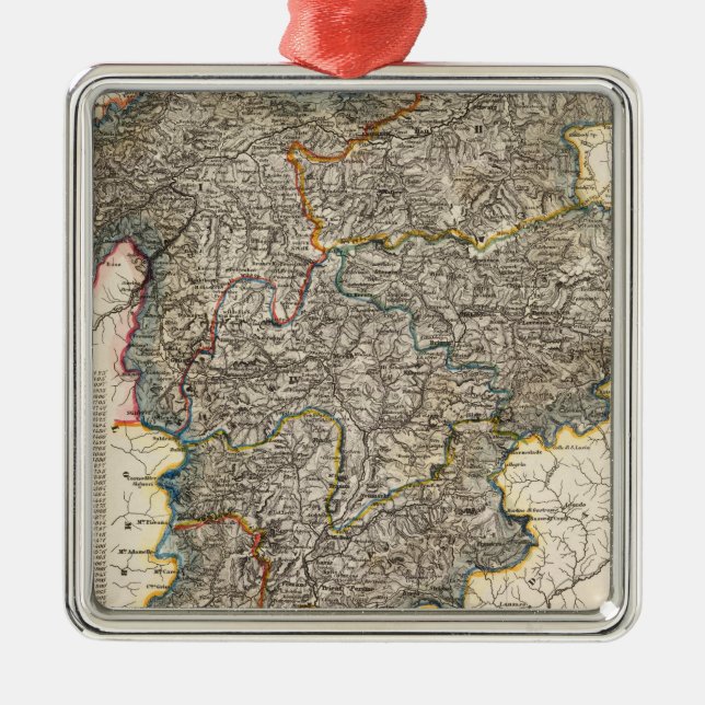 Austria, Liechtenstein Metal Ornament (Front)