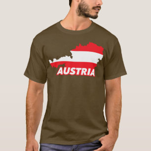 Austria map 1 T-Shirt