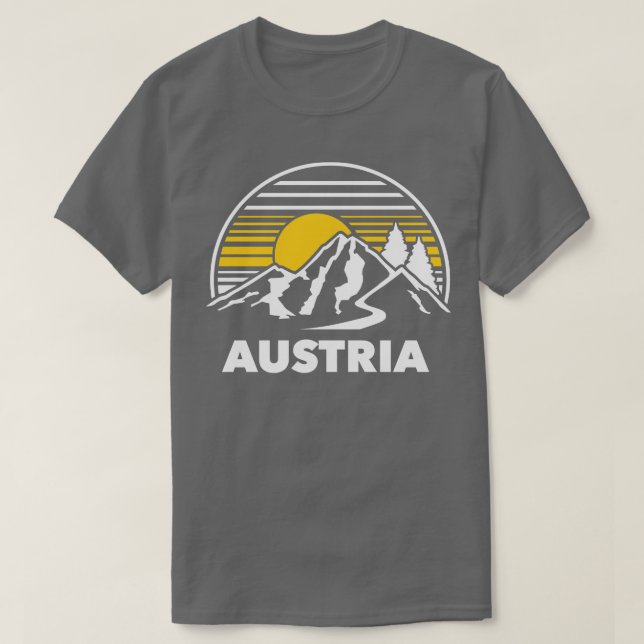 Austria mountains T-Shirt (Design Front)