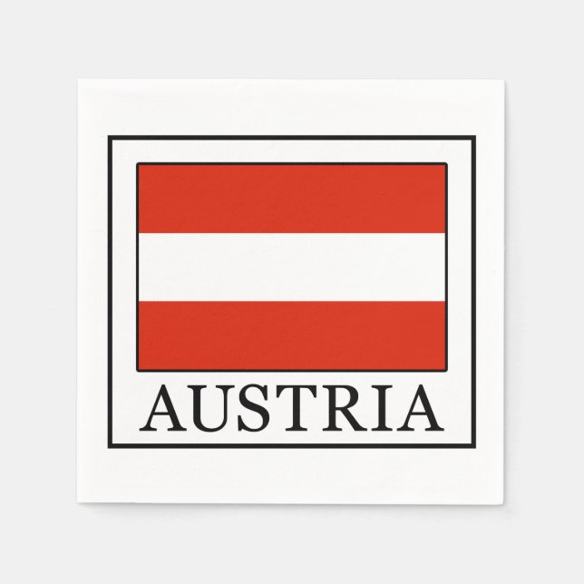 Austria Napkin (Front)