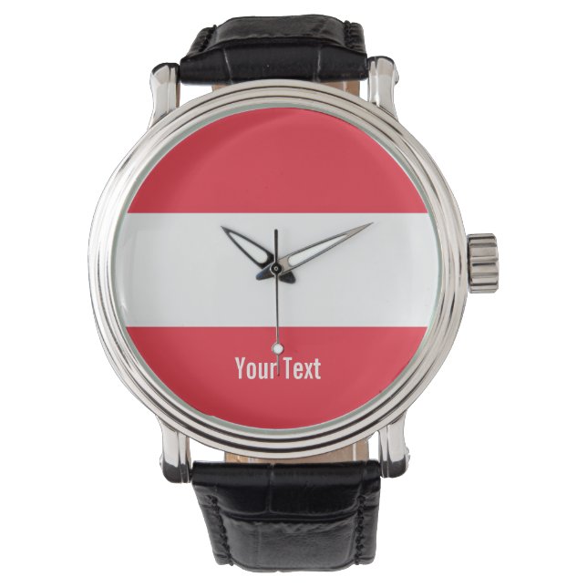 Austria National Flag Watch (Front)