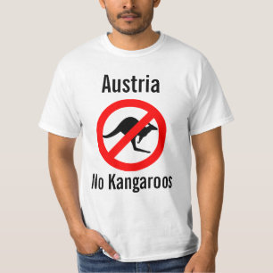 Austria no kangaroos shirt