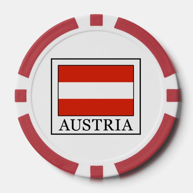 Austria Poker Chips (Front)