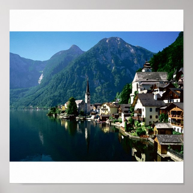 austria river poster (Front)