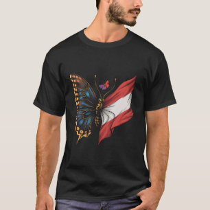 Austria Roots Austrian Flag 3 T-Shirt
