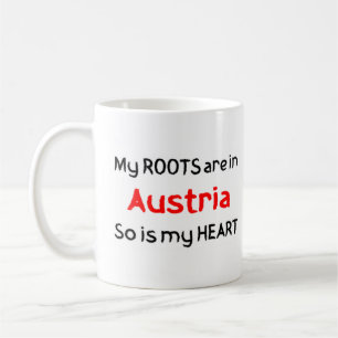 austria roots coffee mug