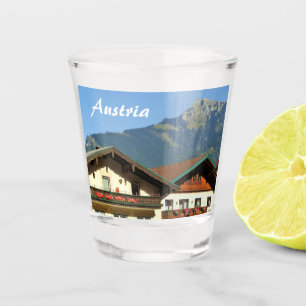 Austria Salzkammergut with the Schafberg Shot Glass