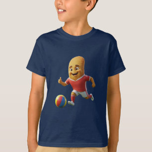 Austria Schnitzel Food Soccer Mascot - Group J T-Shirt