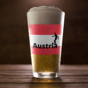 Austria soccer  glass