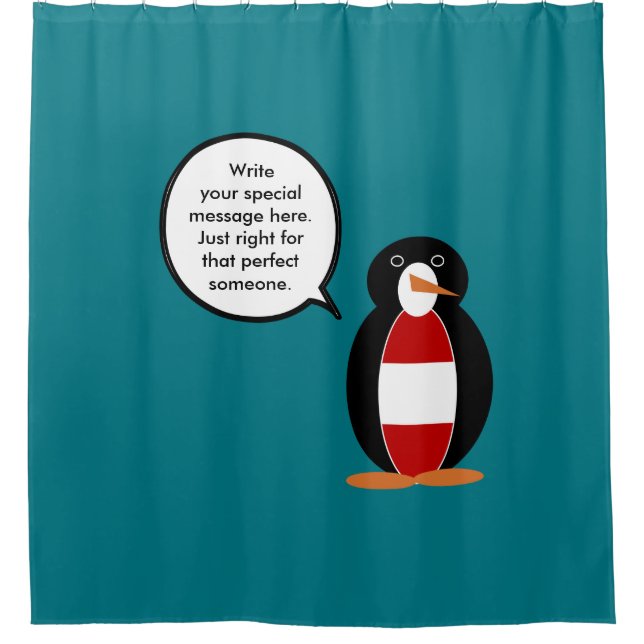 Austria Talking Ms Penguin Personalized  (Front)