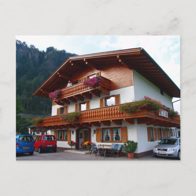 Austria, The Perfect guesthouse Postcard (Front)