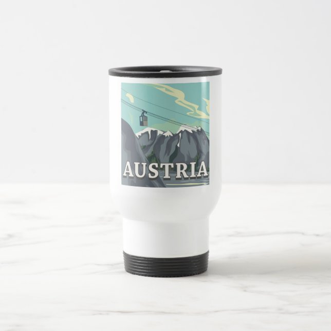 Austria Travel Mug (Center)