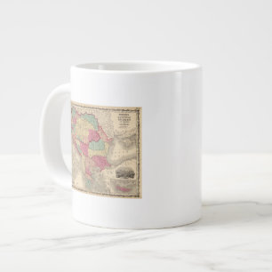 Austria Turkey In Europe and Greece Large Coffee Mug