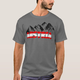 Austria Tyrol Holiday Climbing Mountains Gift T-Shirt