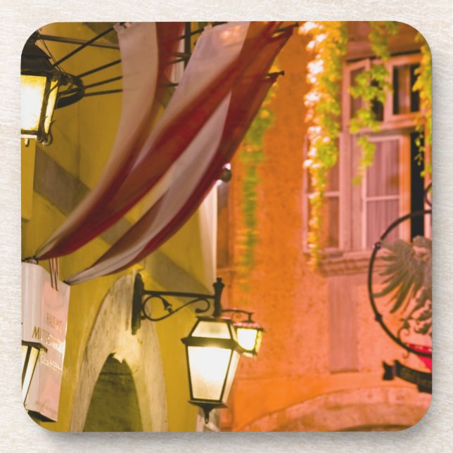 AUSTRIA, Vienna: Fleischmarkt: Griechengasse Coaster (Front)