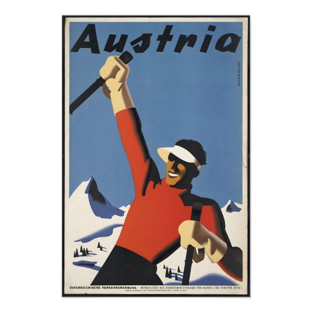 Austria vintage posters (Front)