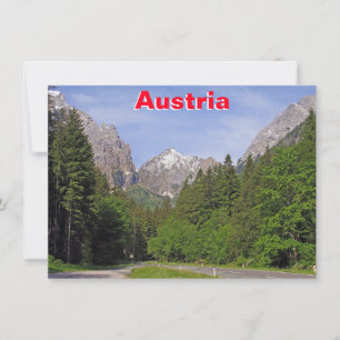 Austrian Alps card