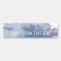 Austrian Alps custom bumpersticker