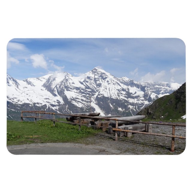 Austrian Alps custom magnet (Horizontal)