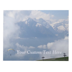 Austrian Alps custom notepad