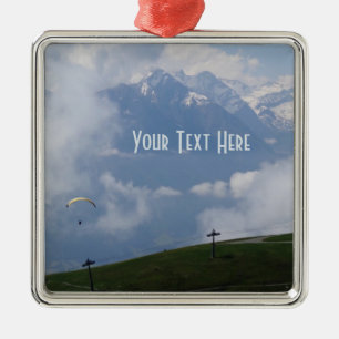 Austrian Alps custom ornament