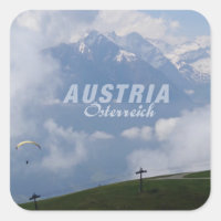 Austrian Alps custom stickers
