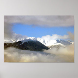 Austrian Alps Mountain Landscape Tirol Austria Poster