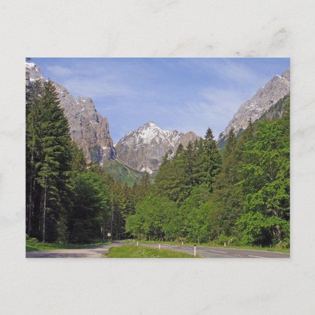 Austrian Alps Postcard (Front)