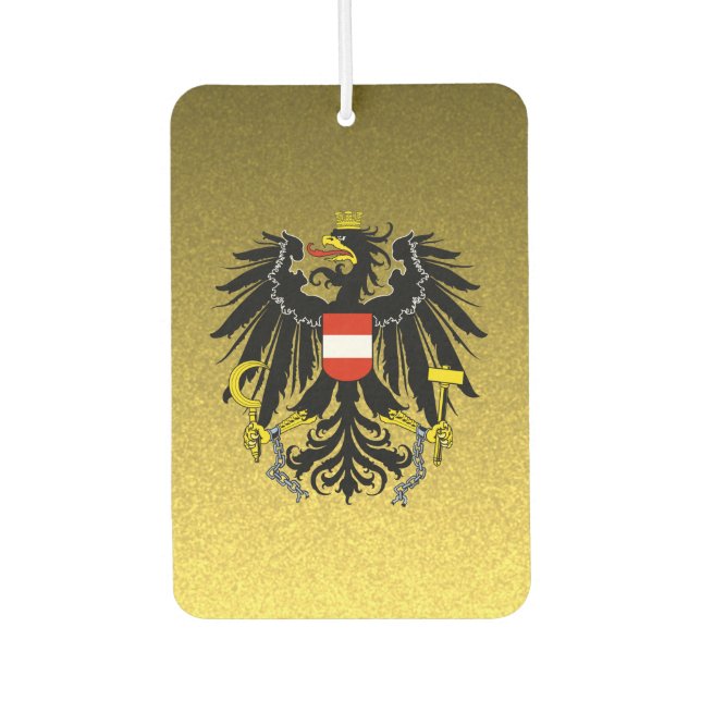 Austrian coat of arms T-Shirt Air Freshener (Front)