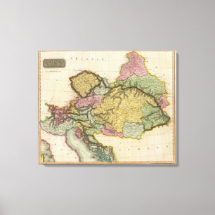 Austrian Dominions Canvas Print